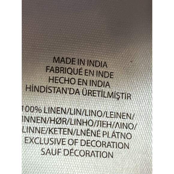 Ralph Lauren Men's XL Red/White/Blue 100% Linen Long Sleeve Button Down Shirt - Picture 2 of 7